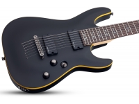 Schecter DEMON-7 Aged Black Satin Schecter DEMON-7 Aged Black Satin